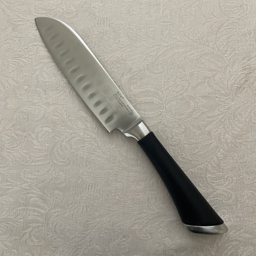 Norpro Kleve Santoku Knife X50 CrMoV 15 Blade HRC 55‎ 5" Stainless 1200